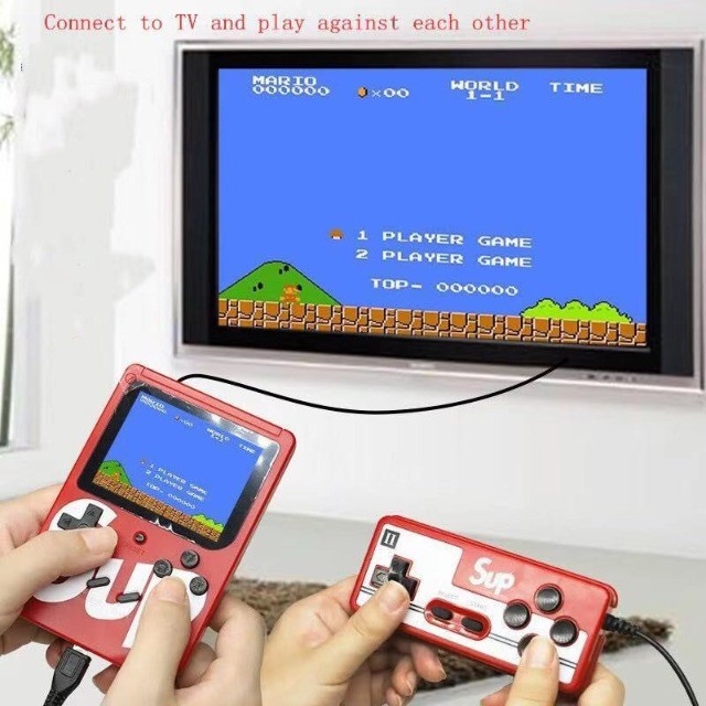 Mini Game Portátil Retro Console Com 400 Jogos Com Controle :  : Eletrônicos