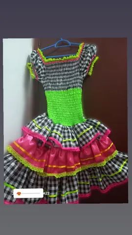 Vestido de quadrilha 