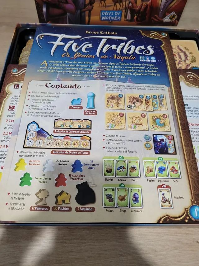 Five Tribes Galápagos Jogos