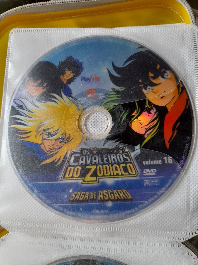 Coleção Cavaleiros do Zodíaco DVD s,30 Originais e 3 não sao - Foto 2