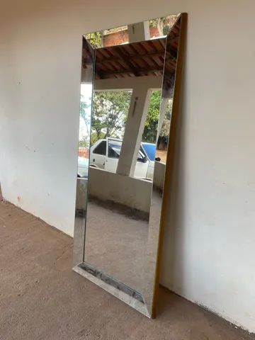 Espelho fixado parede 1,80m x 80cm