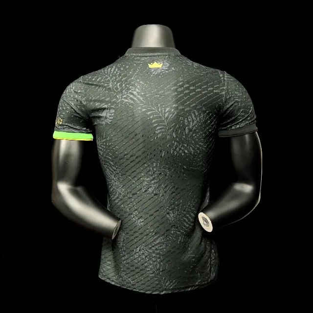Camisa Brasil Versão Jogador Especial Black 2023 - Foto 4