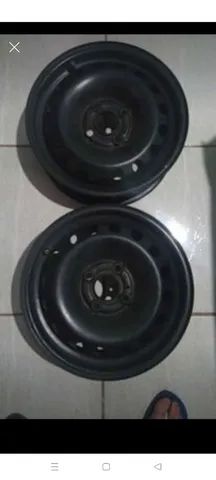Vendo par de rodas aro 14 original wolswagen  - Foto 2