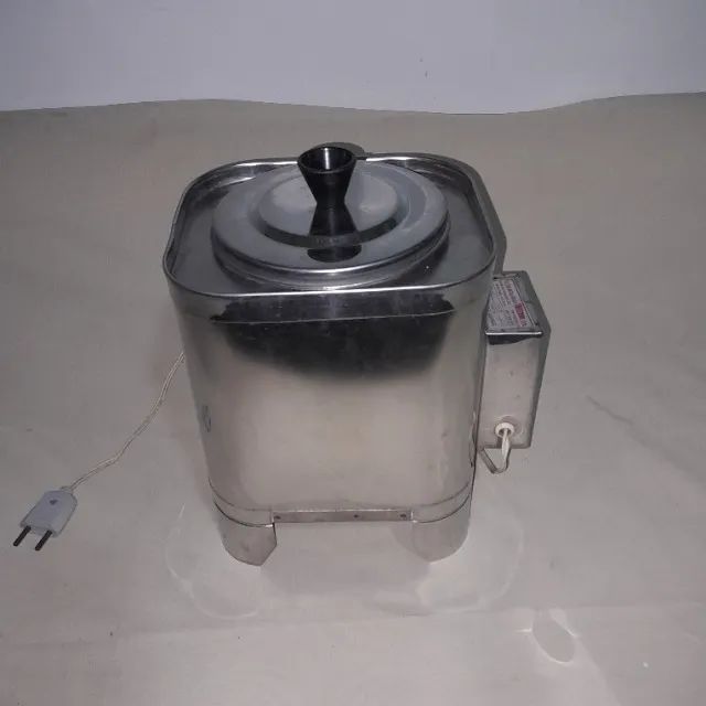 Banho Maria derretedora de barras de chocolate ou queijo Cheddar  em inox - 110 volts. - Foto 3