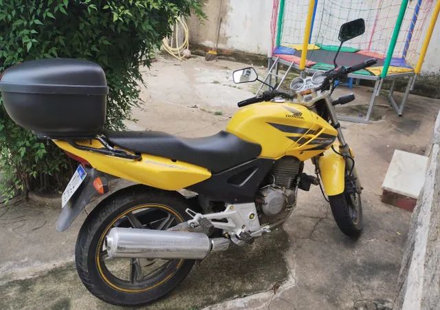 Honda cbx 250 twister,2008, amarela, r$ 6.500 em Brasil