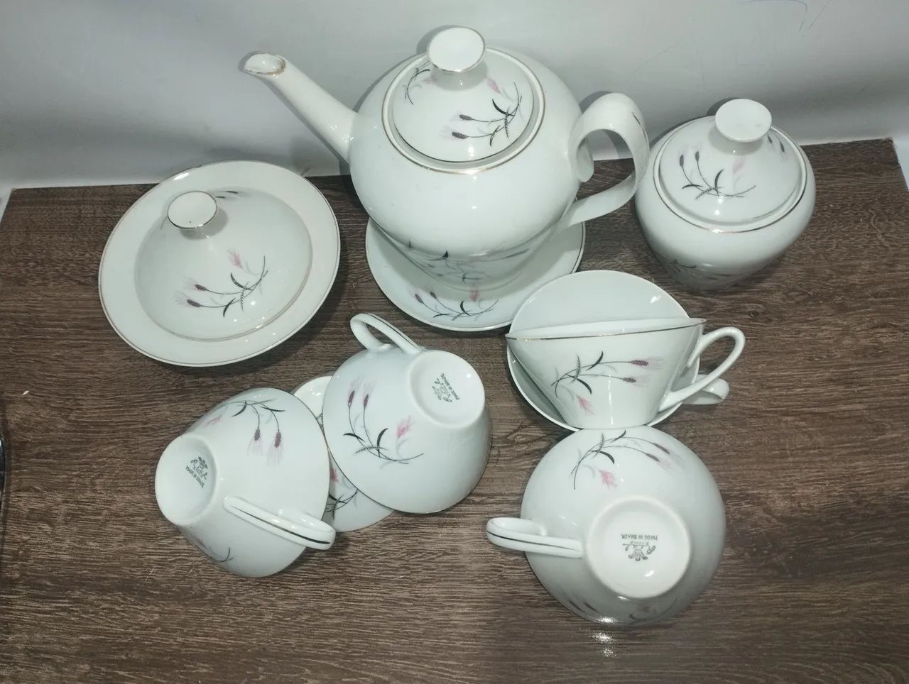 Jogo de chá porcelana Real  - Foto 3
