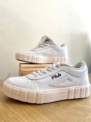 Tenis fila branco sales novo