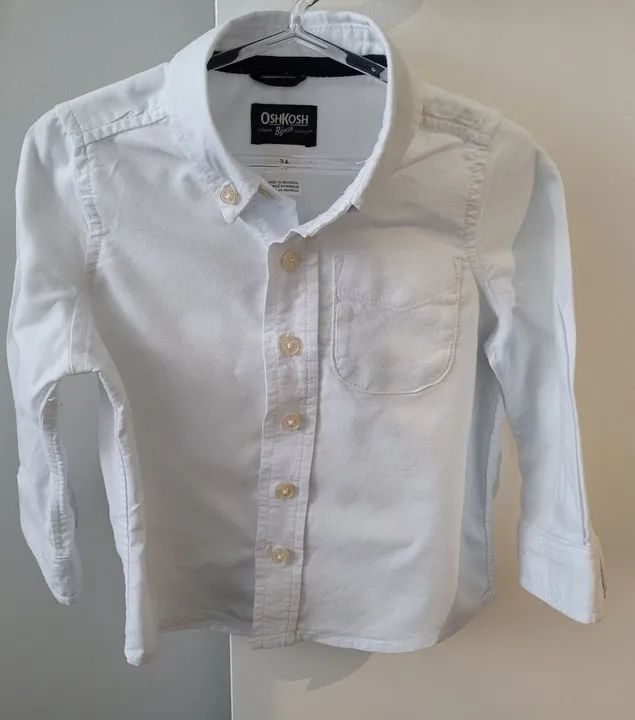 Camisa Social de bebê OSHKOSH