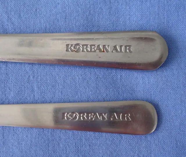 Talheres Garfo Faca Korean Air - Varig Vasp - Foto 4