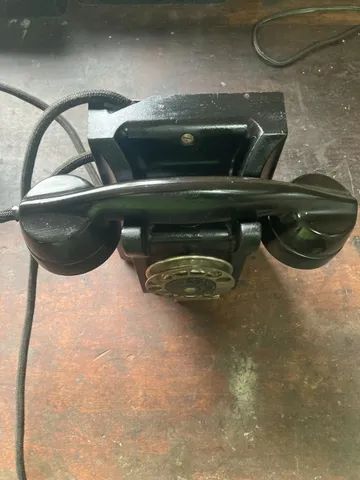 Telefone Antigo de parede Ericsson anos 50/60 - Funcionando perfeitamente - Foto 4