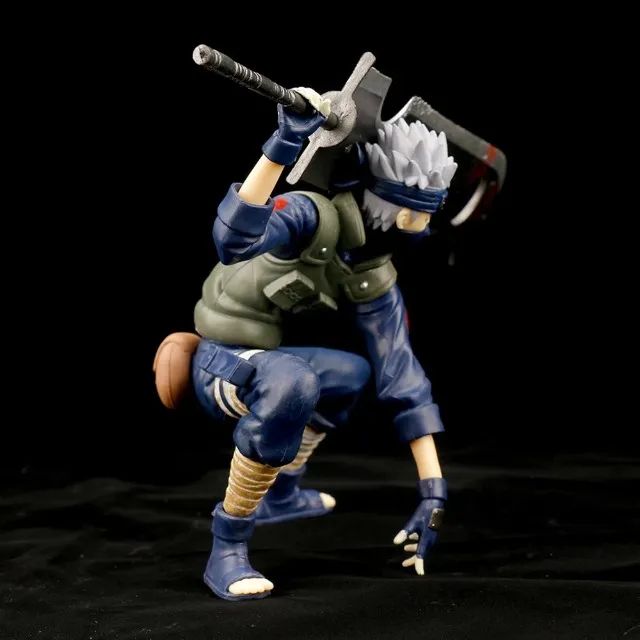 Action Figure Naruto Kakashi Espada Anbu Boneco Anime Hatake (Entrega Grátis*) - Foto 3