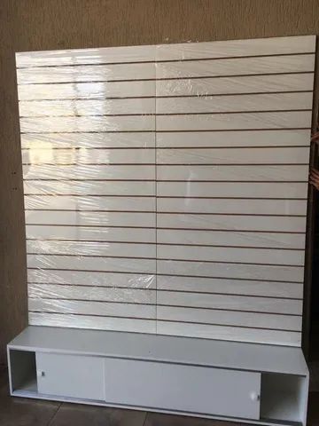 PAINEL  CANALETADO BAÚ COM PORTAS 