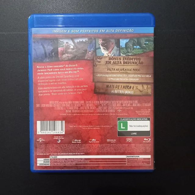 Blu-ray - Jurassic Park - Foto 3