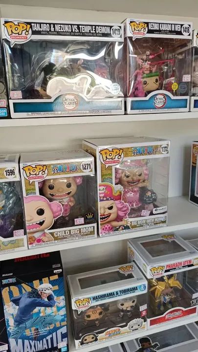 Funkos, modelos disponíveis com maior estoque de Belém 