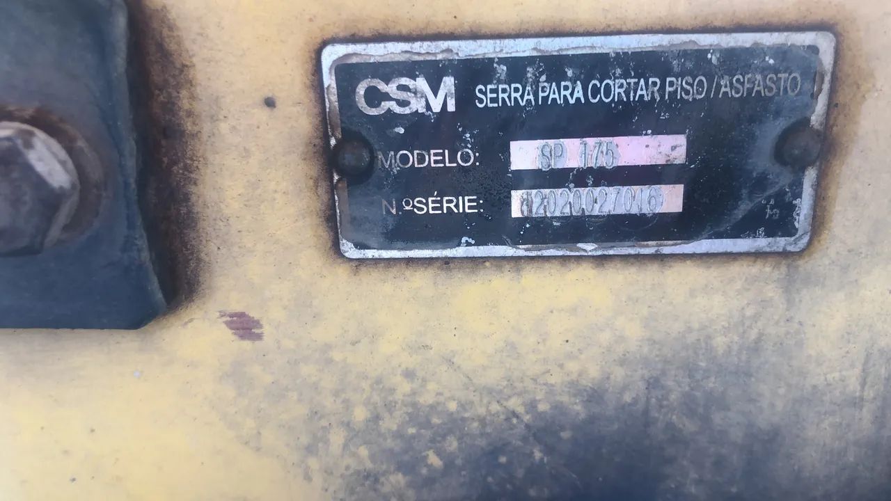 Máquina corte piso e asfalto  - Foto 5