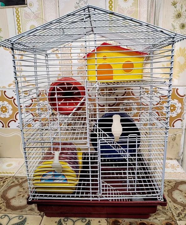 Gaiola para Hamster 3 Andares