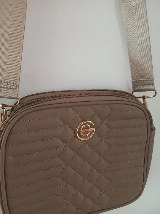 Bolsa de Ombro Marrom - Foto 4