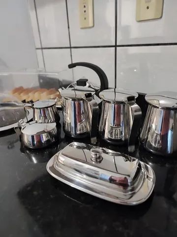 Serviço de café Hércules inox  - Foto 5