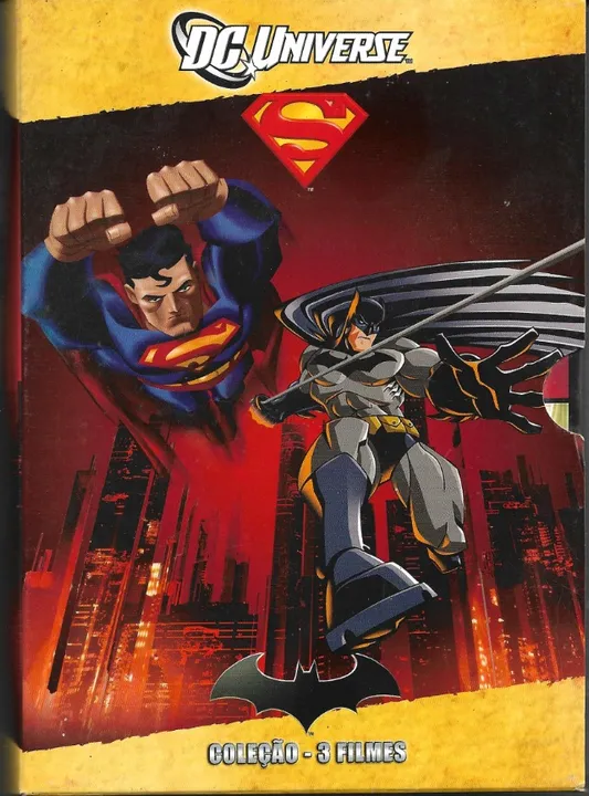 Coleção Dvd DC Universe 3 discos