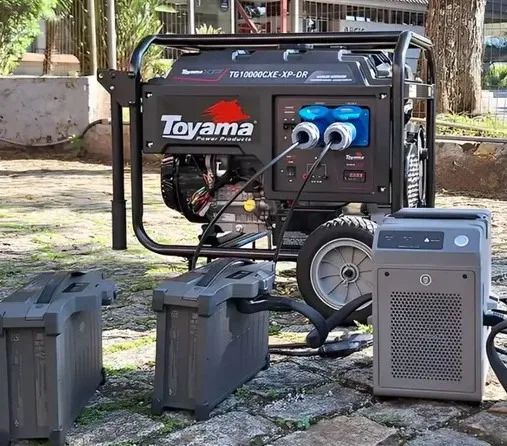 GERADOR DE ENERGIA A GASOLINA - TG10000CXE-XP-DR - Foto 5
