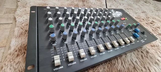 Mesa Áudio 10 canais Estéreo 110v 220v Bivolt LL áudio - Foto 5