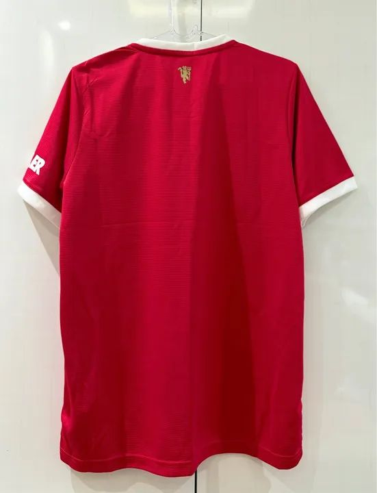 Camisa Manchester United Home 21/22 - Tamanho M - Frete Grátis e Envio Imediato! - Foto 6