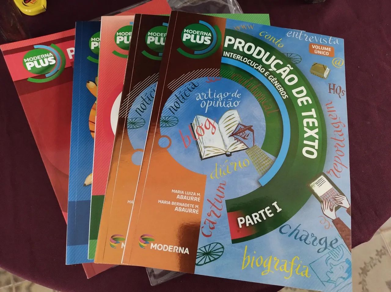 Livro Produção de Texto - Moderna Plus - Interlocução e Gêneros/ Box completo  - Foto 2