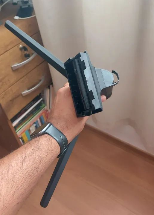 Base pedestal ORIGINAL do monitor Samsung T350. - Foto 5