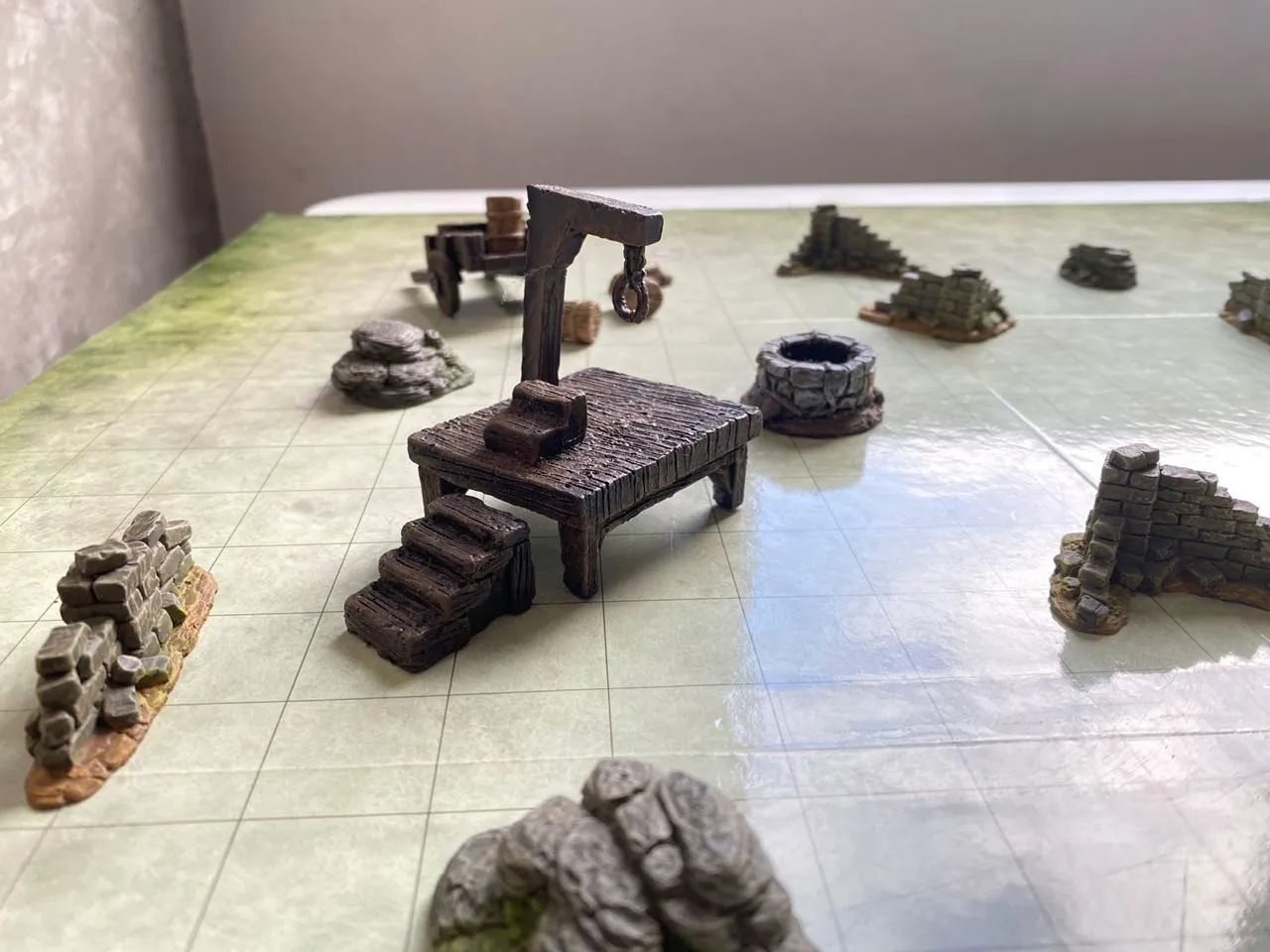 Vila Destruida | Miniatura | RPG  - Foto 6