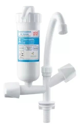 TORNEIRA DE PVC COM FILTRO DE BANCADA BICA MOVEL BRANCA HERC - Foto 2