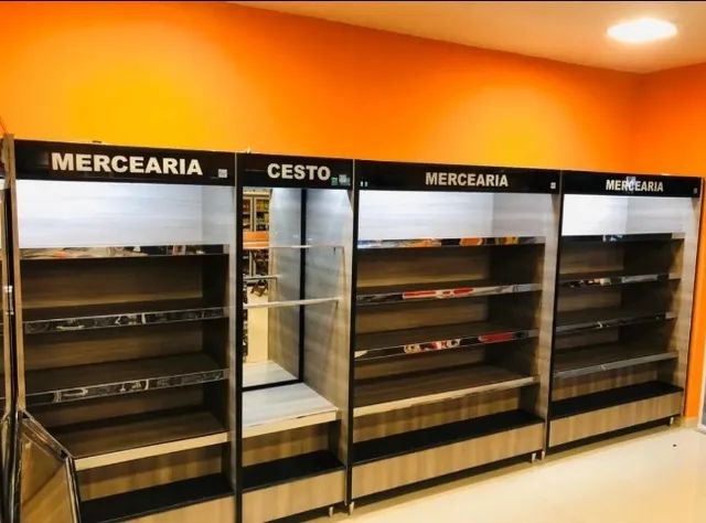 Montagem comercial balcão para padaria Vasca Pão Doce E Sal, Cesto E Mercearia. - Foto 5