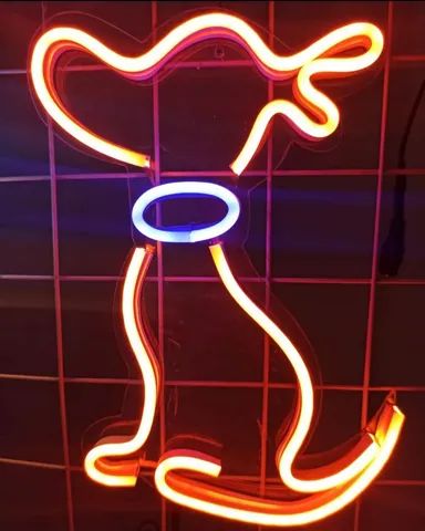 Luminária LED neon pet - Foto 5