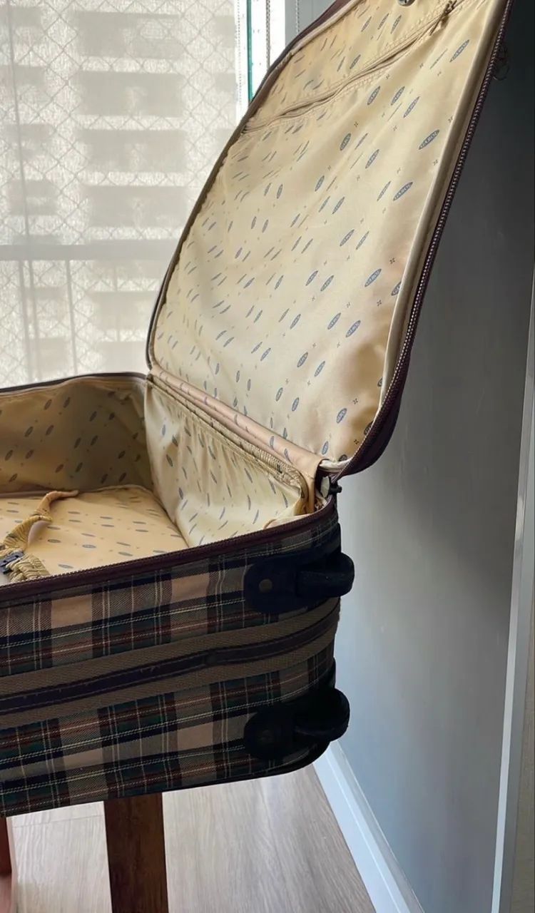 Mala de viagem retrô - Foto 5