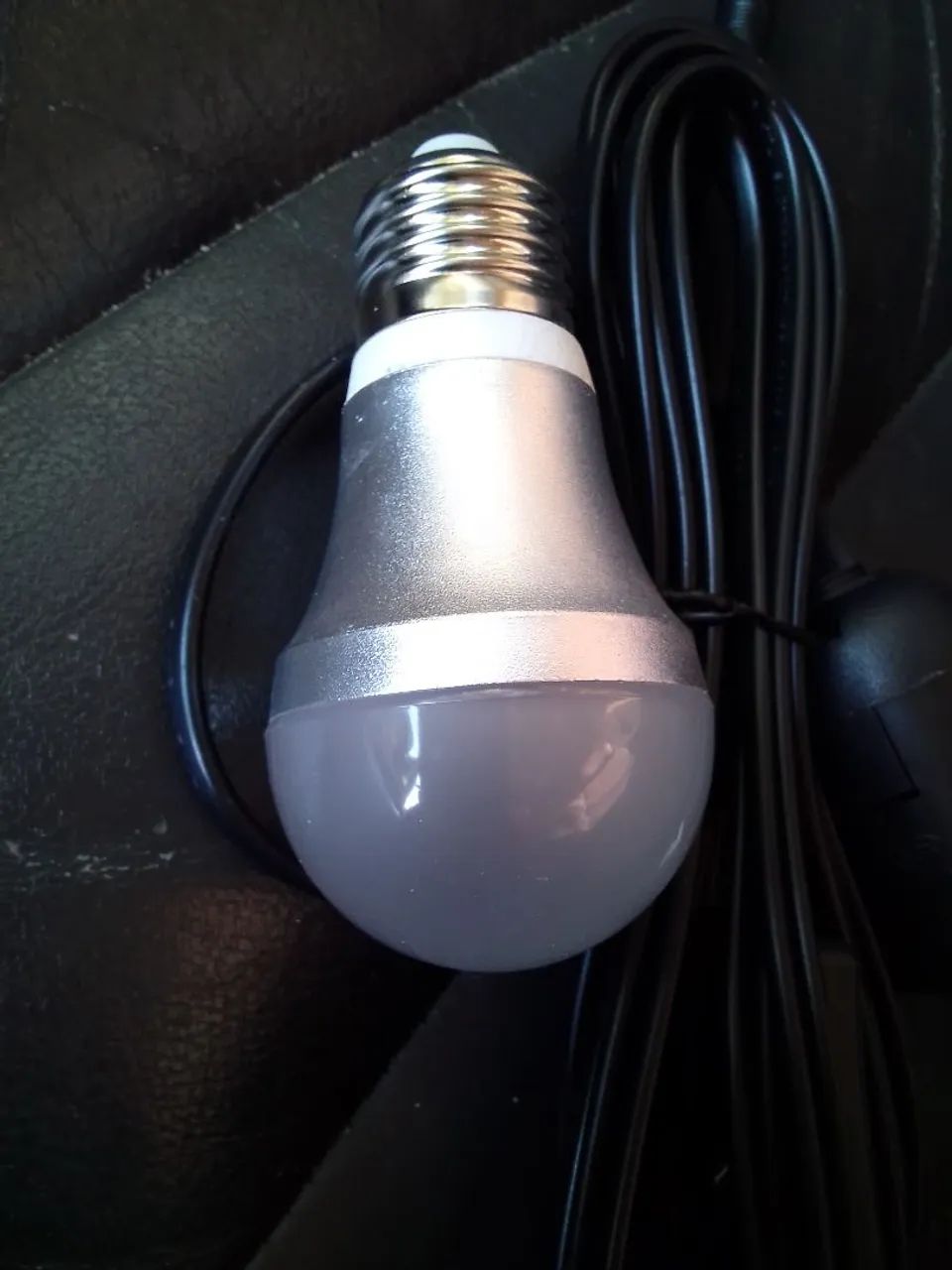 Kit Luminária 12 volts Pendente com Interruptor e Plug - Foto 4