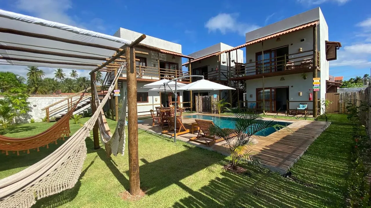 Flat com piscina em Milagres - Seu refúgio