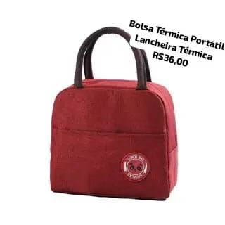 Bolsa Térmica Portátil - Lancheira Térmica - Foto 2