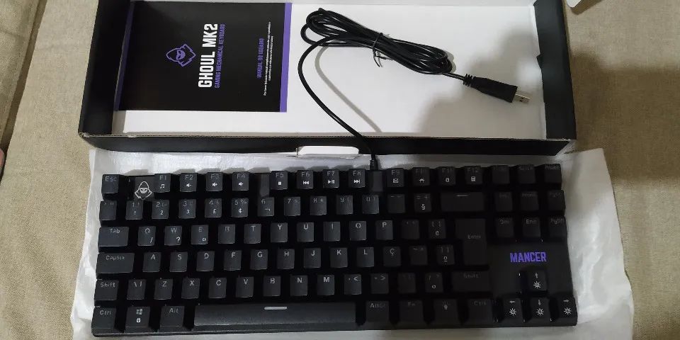 Teclado gamer mancer