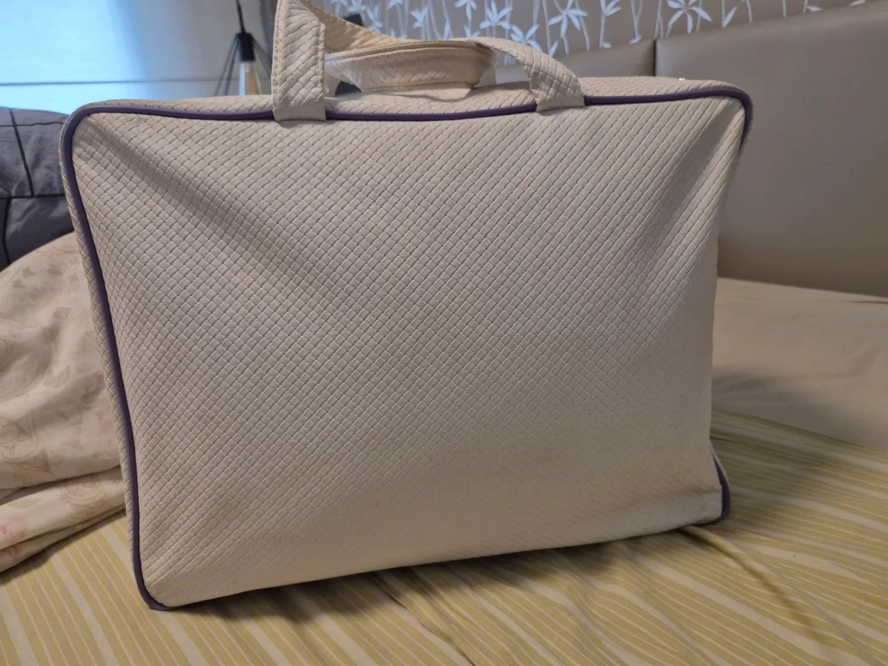 Bolsa Maternidade Bordada - Delicada e Charmosa - Foto 2