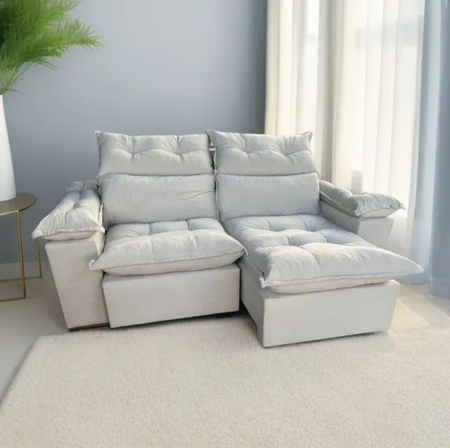 Sofá Retrátil e Reclinável Imperial 2,00 - Produto Novo! Pague na Entrega! - Foto 3
