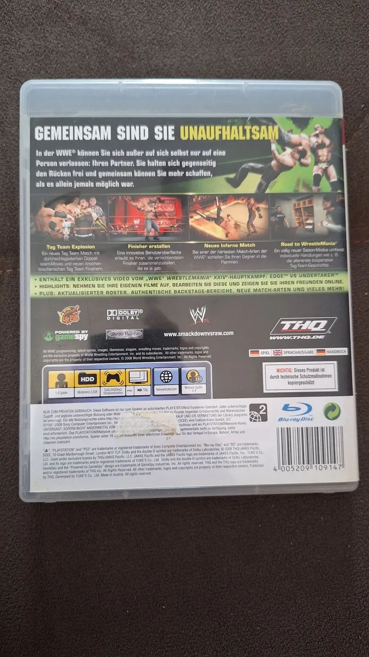 WWE SmackDown vs. Raw 2009 PS3 - Foto 2