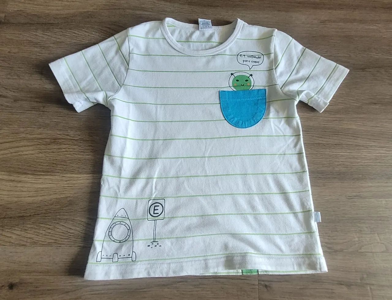 Camisa infantil da Alphabeto
