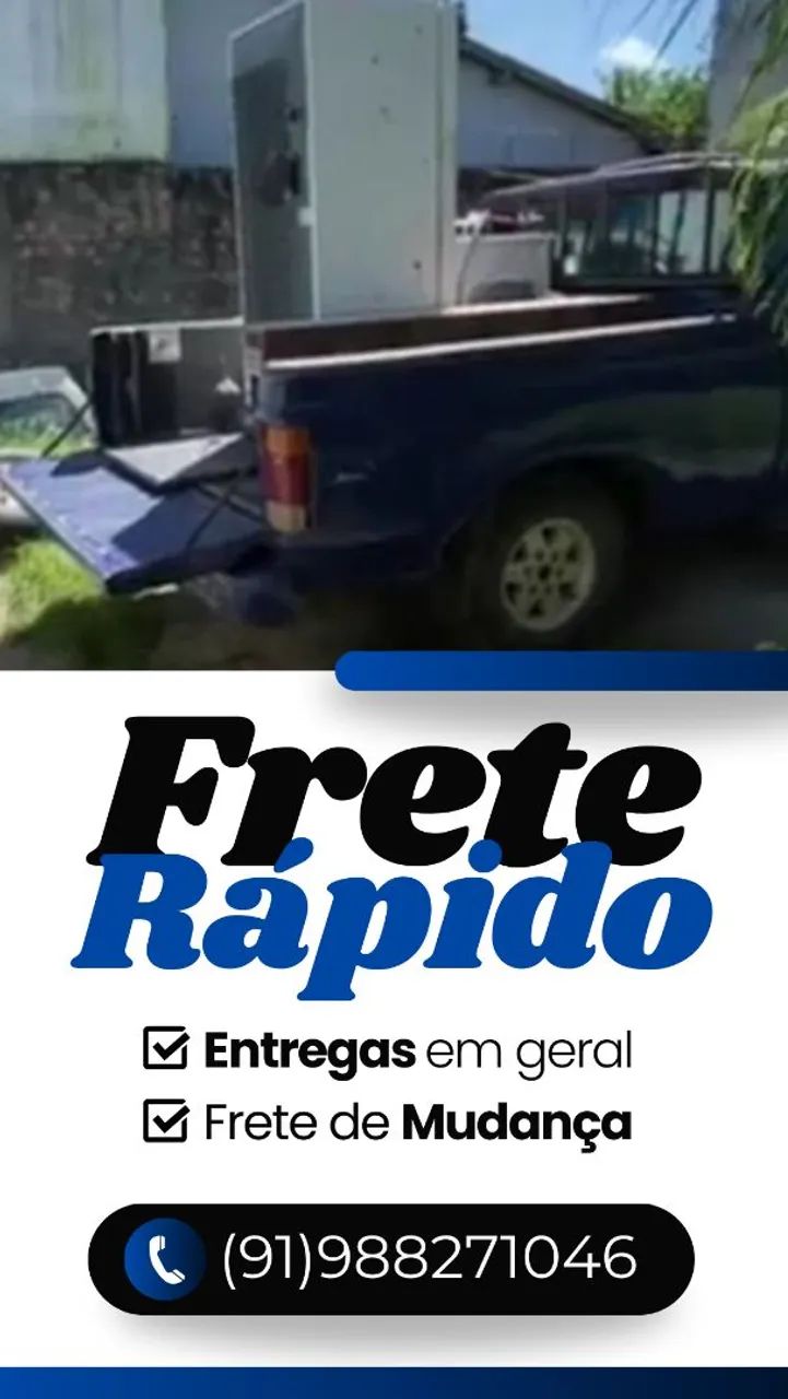 Frete em Belém e interior 
