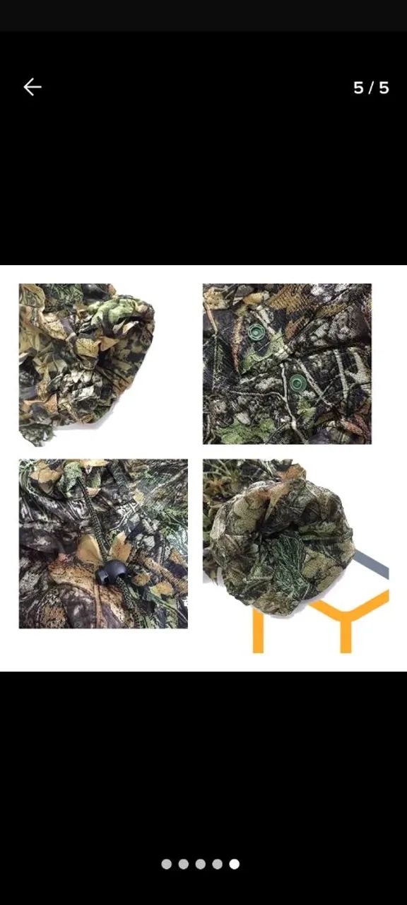 Roupa Camuflada 3D para Caça e Pesca - Foto 4