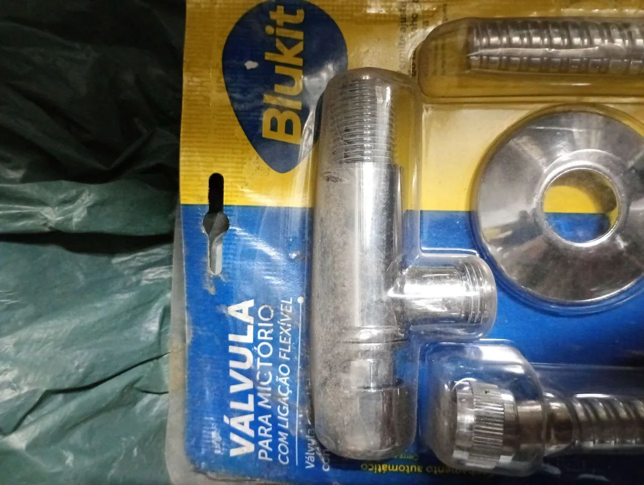 Válvula para mictório com canopla e flex Blukit - Foto 2