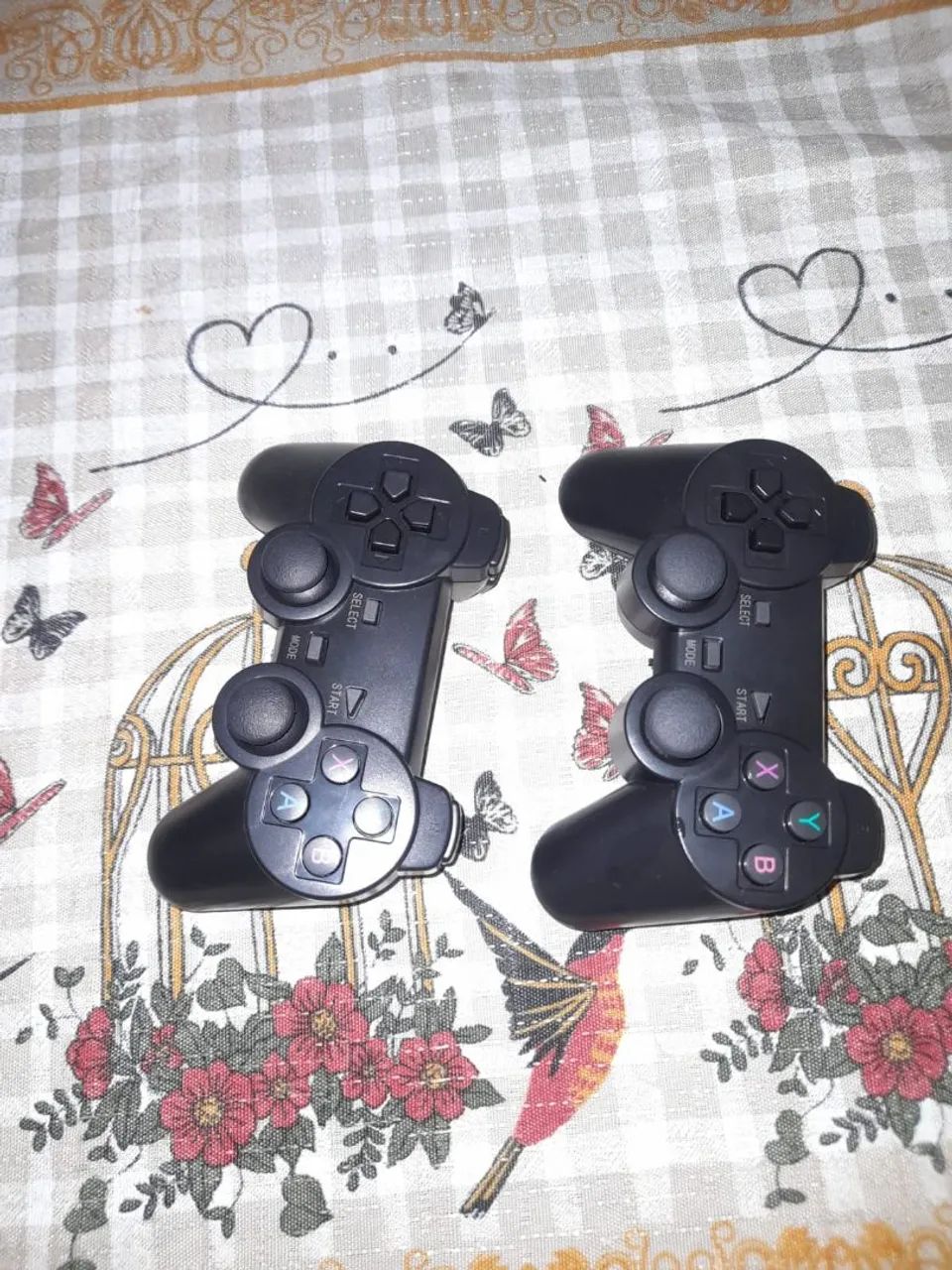 Vídeo game stock 4k 10 mil jogos retrô + 2 controles sem fio - Foto 2