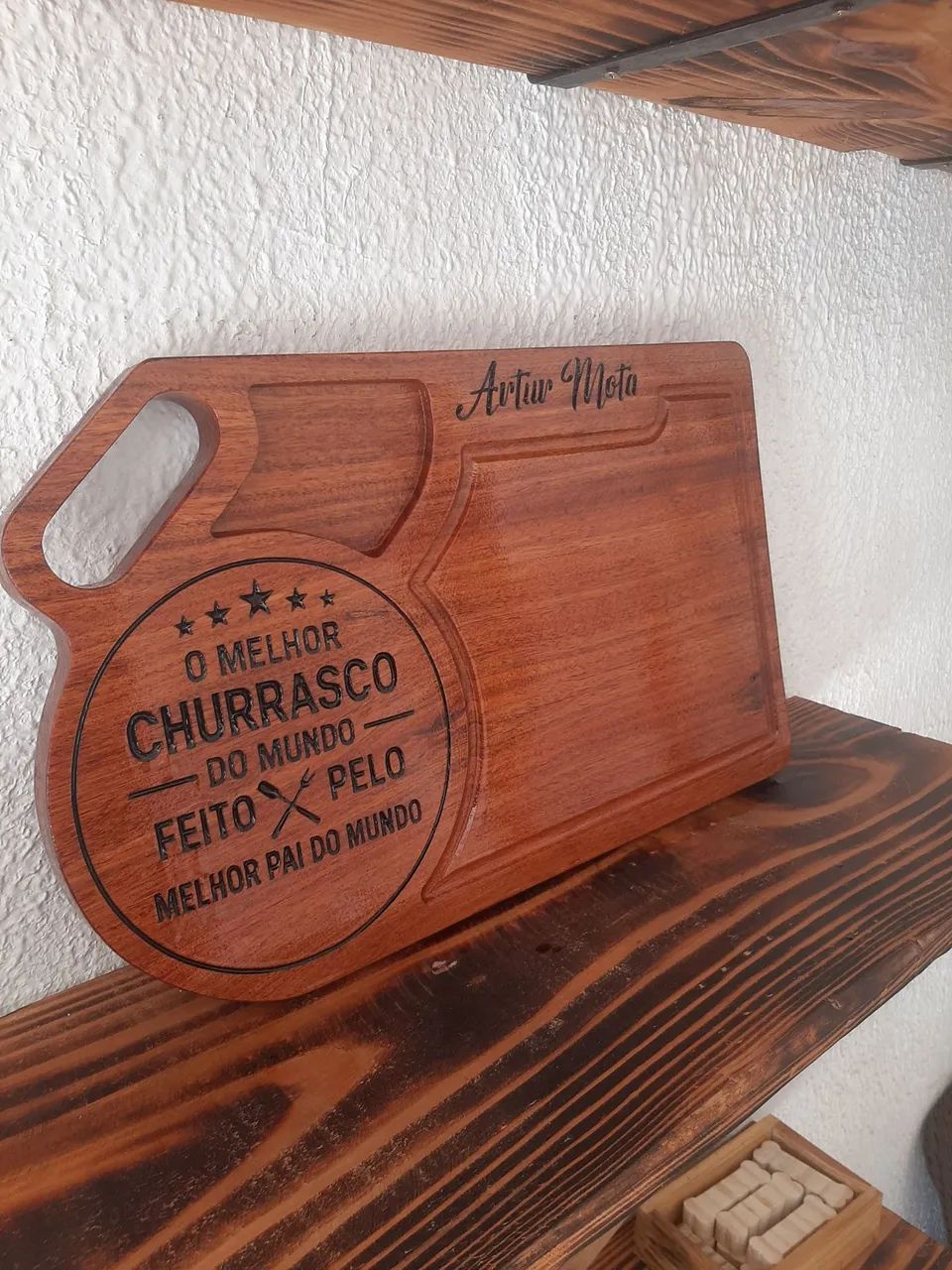 Tábua de Churrasco Personalizada  - Foto 2