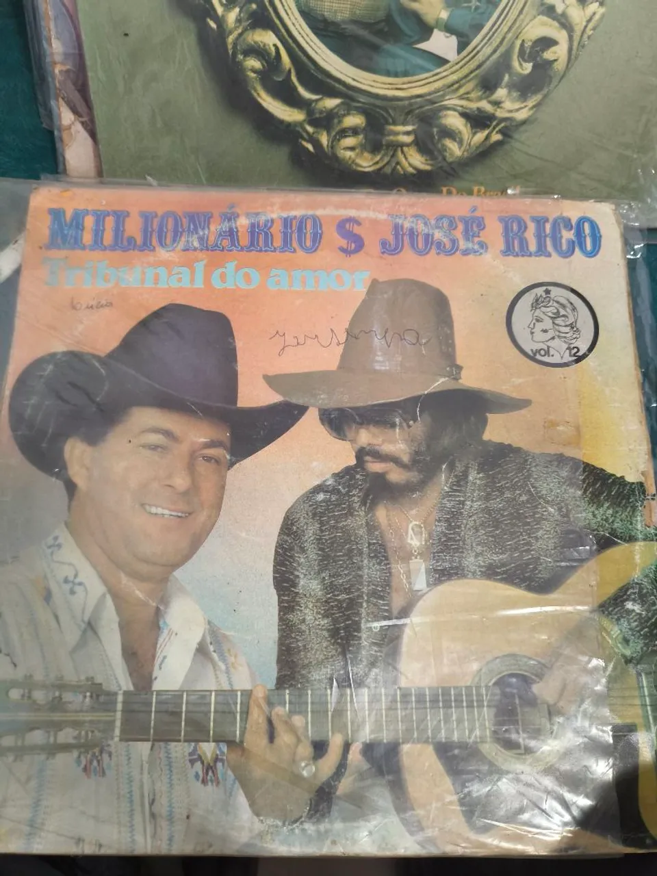 Disco de Vinil - Milionário & José Rico - Tribunal do Amor