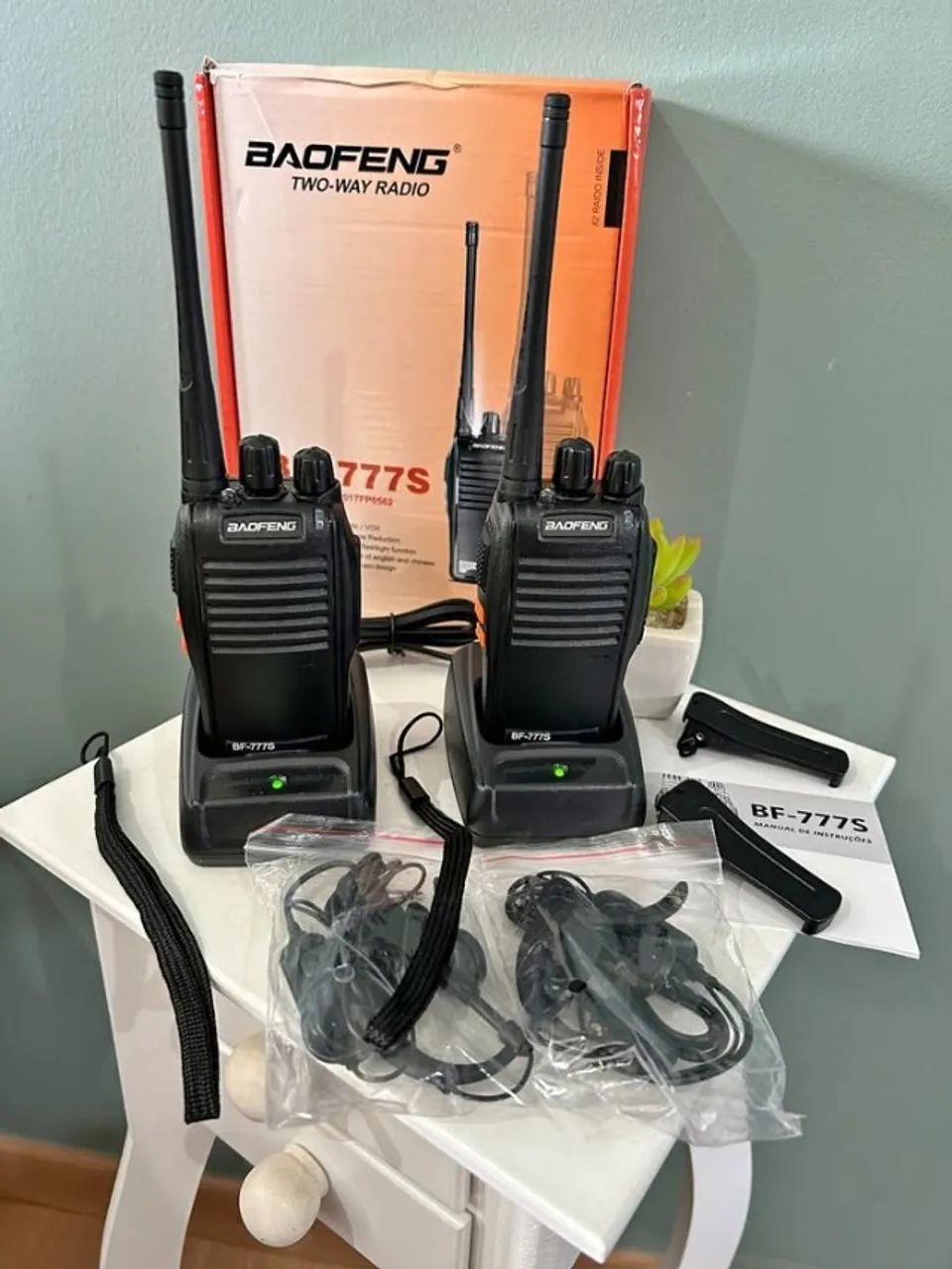 Radio Comunicador Walkie-Talkie Baofeng bs777s - Foto 2
