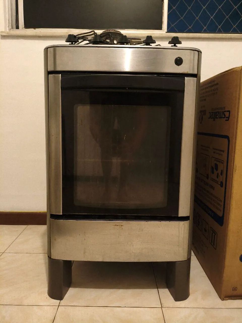 FOGÃO 4 BOCAS ESLMALTEC USADO