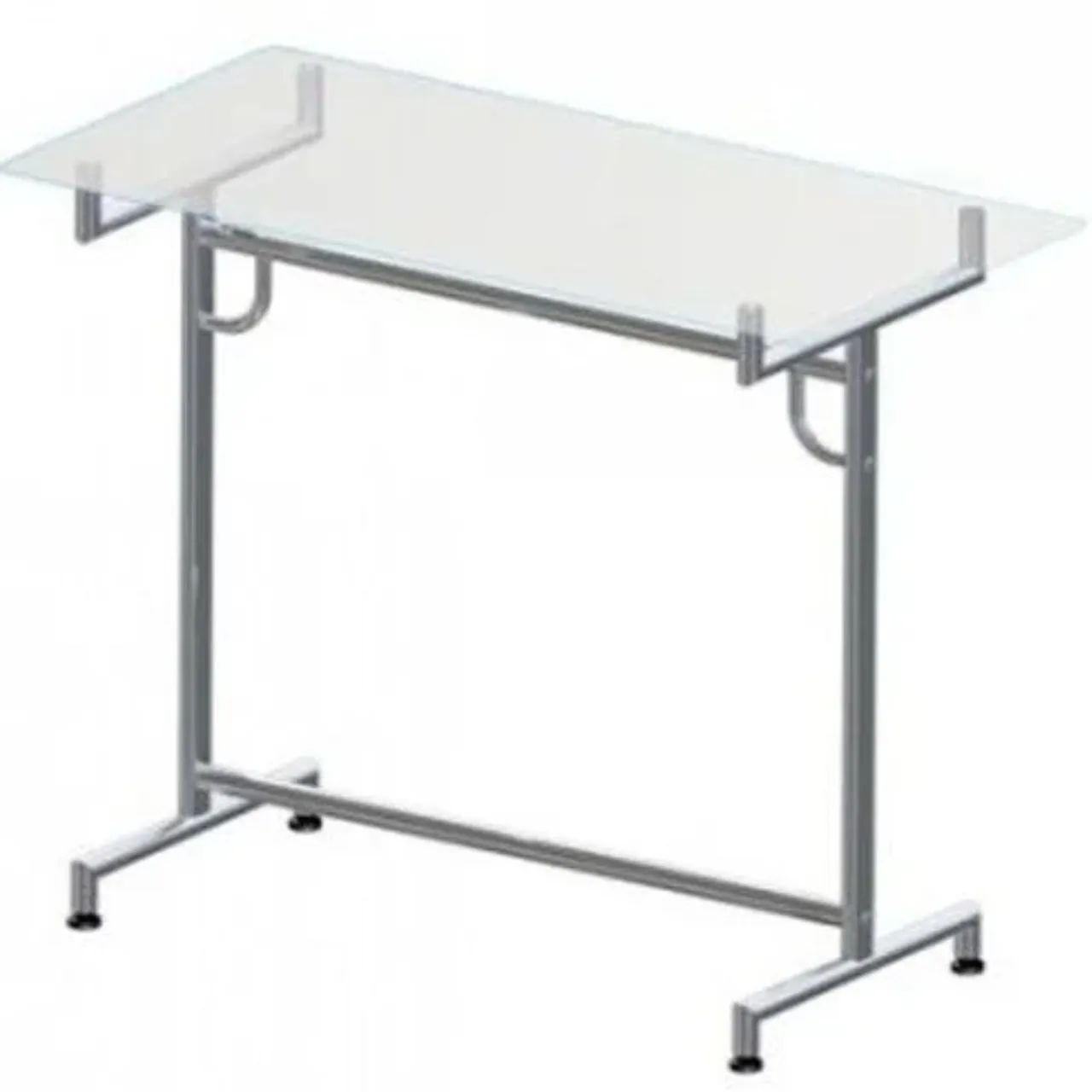 Mesa de Vidro para Exposição - Perfeita para Comércio